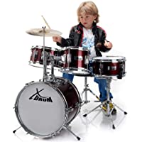 XDrum 7102 - Set de batería para niños con plato- baquetas- método y DVD